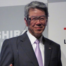 Toshiba targeting 1 trillion yen sales expansion in three years
