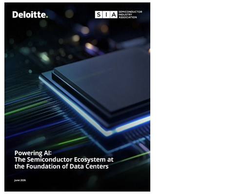 Powering AI: The Semiconductor Ecosystem at<br />
the Foundation of Data Centers / Deloitte, SIA