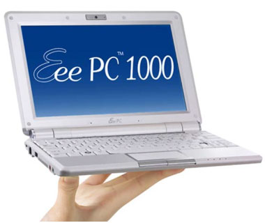 ASUSTeK社製「Eee PC 1000H-X」