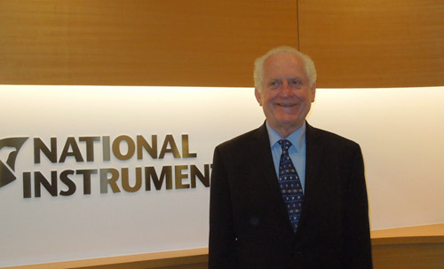 図1 ドクターTこと、James Truchard氏