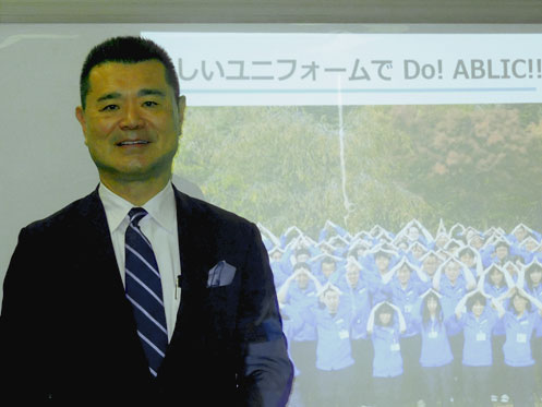 図1 石合信正氏、エイブリック株式会社 代表取締役社長兼CEO