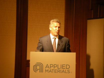 米Applied Materials社CEO Michael Splinter氏