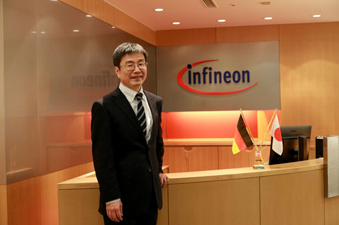 図1 川崎 郁也氏、インフィニオンテクノロジーズジャパン株式会社 代表取締役社長