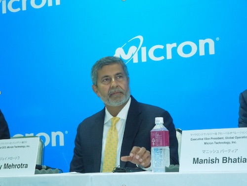 図2　Micron TechnologyのSanjay Mehrotra CEO