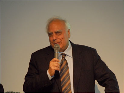 図1 インドのShri Kapil Sibal通信IT大臣