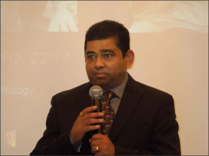 図1 GlobalFoundriesのCTOオフィスのTechnology Architecture担当バイスプレジデント、Subramani Kengeri氏