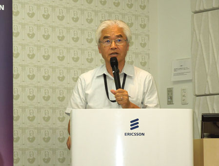 図1 エリクソン・ジャパンCTOの藤岡雅宣氏
