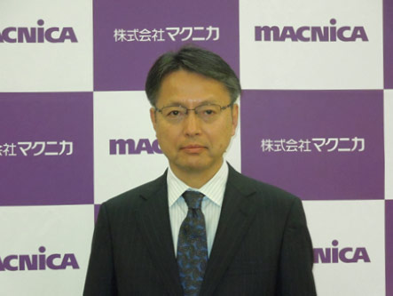 図1 マクニカ代表取締役社長の中島潔氏