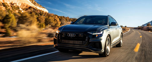 図1 今回の実証実験に使うAudi 8Q SUV 出典:Audi of America