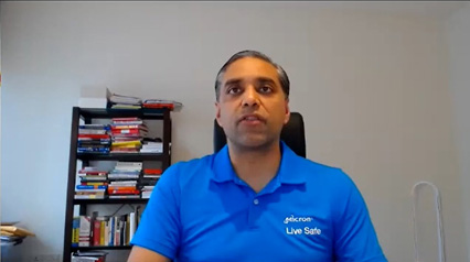 図1 Micron Technology世界工場担当上級VPのManish Bhatia氏 出典:Micron Technology