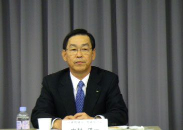 東京応化工業 代表取締役社長の中村洋一氏