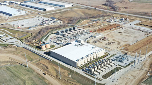図1　ネブラスカ州パピリオンに設立した新しいデータセンター