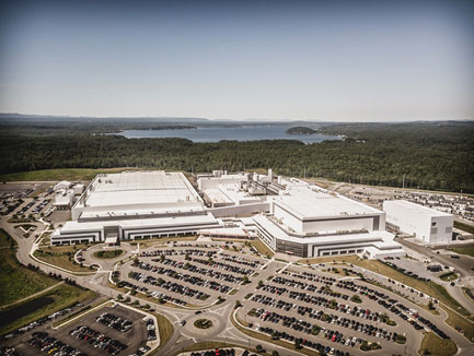 図1 ニューヨーク州マルタにあるFab 8工場 出典:GlobalFoundries