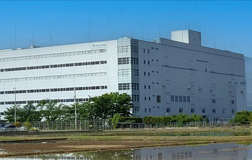 図1 ルネサスの甲府工場 出典:ルネサスエレクトロニクス