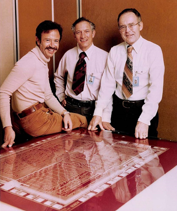 Andrew Grove, Robert Noyce and Gordon Moore / Intel Corp.