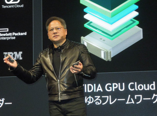 図1　Nvidia CEOのJensen Huang氏