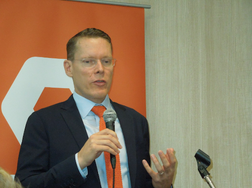 図1 米Pure Storage社製品担当VPのMatt Kixmoeller氏
