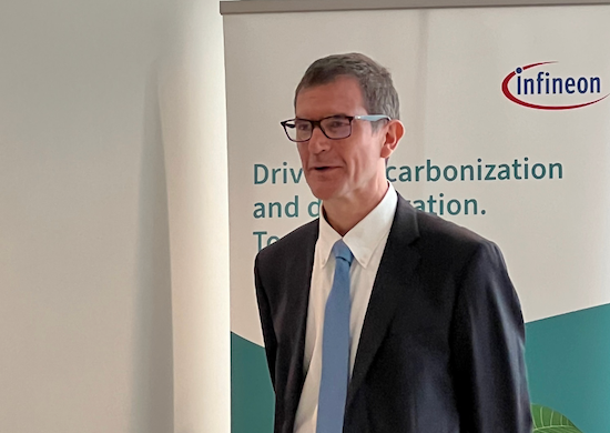 図1 Infineon Technologies Product Marketing Director, Giovanbattista Mattiussi氏