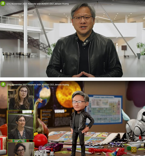 図1 Nvidia CEOのJensen Huang氏