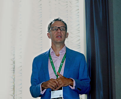 図1 Arm Embedded and Automotive部門Portfolio Product Management DirectorのPhil Burr氏