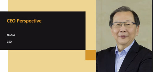 CEO Perspective RickTsai / MediaTek記者会見から