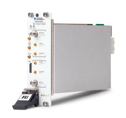 図1 バンド幅1GHzと広い5G通信/802.11ax向け測定器 出典:National Instruments
