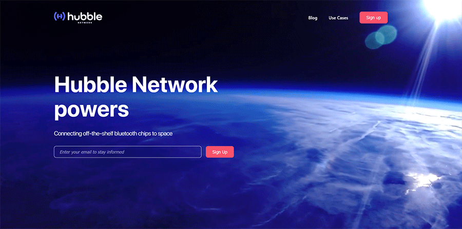 BluetoothǱ̿ȥåפHubble Network