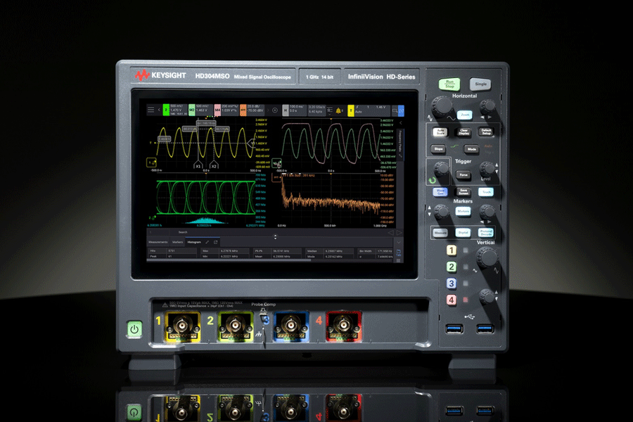 Keysight、最高帯域幅1GHz、14ビット分解能の統合オシロを137万円台から Keysight、最高帯域幅1GHz、14ビット分解能の統合オシロを137万円台から